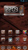 BlackQuartz Clock Widget screenshot 1