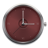 Iron Red - Clock Widget icon