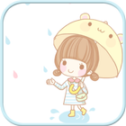Dasom rain go launcher theme icon