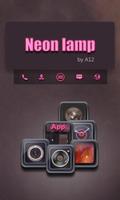 Neon Lamp GO Launcher Theme poster