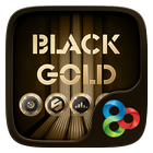 Black Gold GO Launcher Theme icono