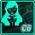 Cyber Girl Theme icono