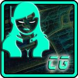 Cyber Girl Theme icon