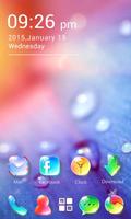 Crystal GO Launcher Theme ảnh chụp màn hình 1