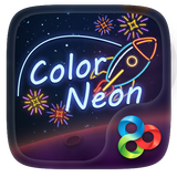 Color Neon GO Launcher Theme icône