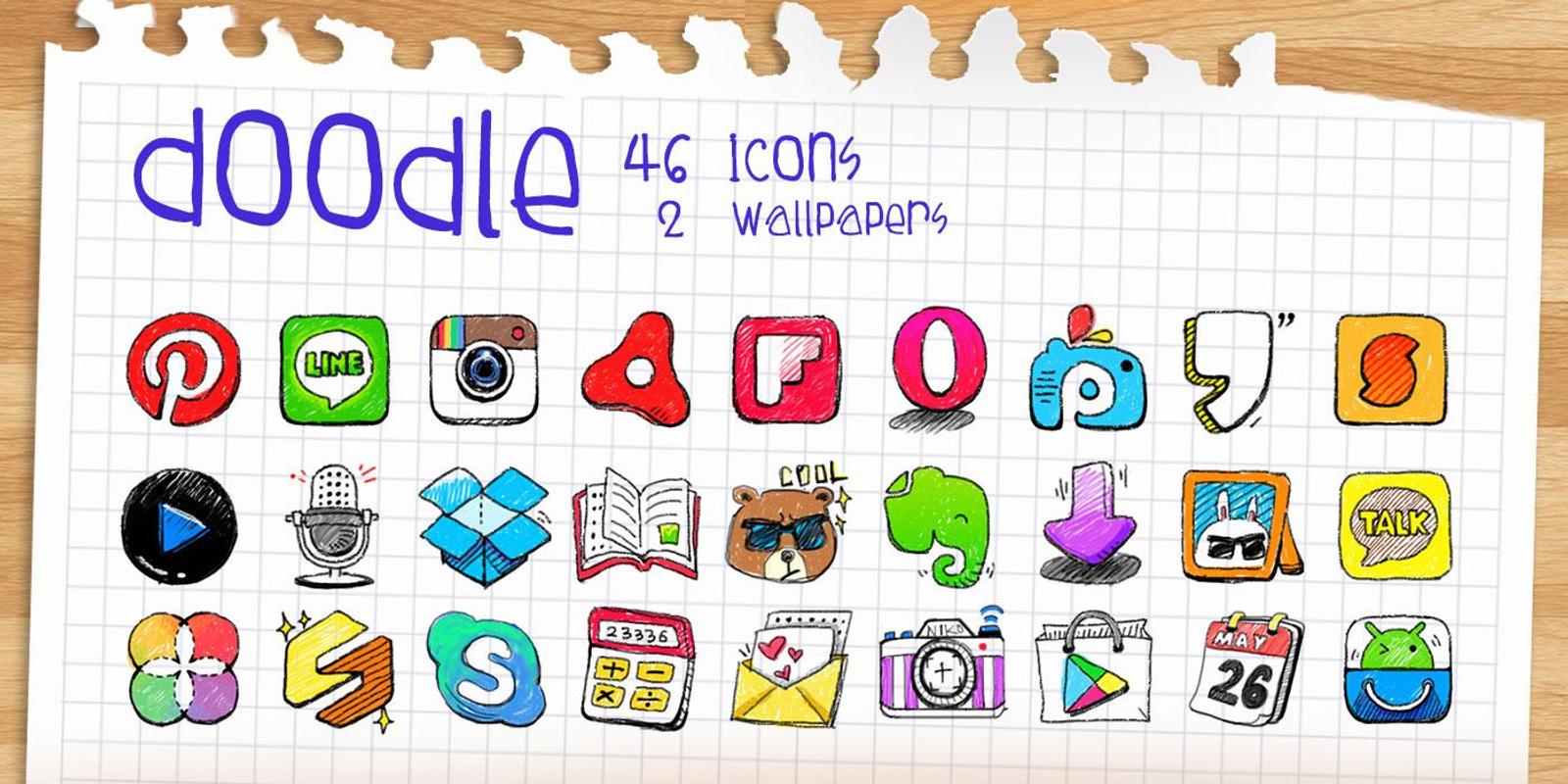 Doodle GO Launcher Theme APK