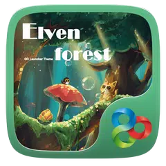 Elven Forest GO Launcher Theme