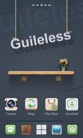 Poster Guileless GO Launcher Theme