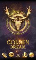 Golden Dream GO Launcher Theme Affiche