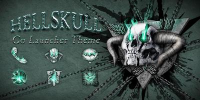 Hell Skull GO Launcher Theme capture d'écran 3