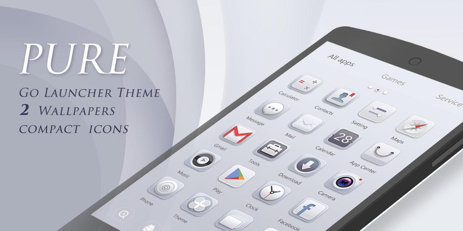 FREE Pure GO Launcher Theme APK