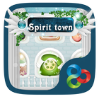 Spirit Town GO Launcher Theme أيقونة