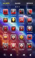 X Space GO Launcher Theme স্ক্রিনশট 3