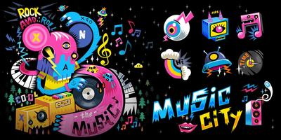 Music City GO Launcher Theme 截图 3