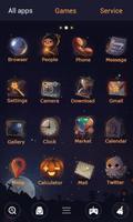 Magic Eve GO Launcher Theme capture d'écran 1