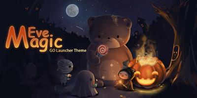 Magic Eve GO Launcher Theme syot layar 3