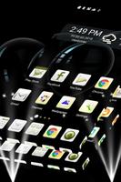 Matte Black Theme for Samsung/Huawei Affiche