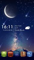 MeteorShower GO Launcher Theme ภาพหน้าจอ 2