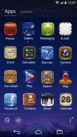 MeteorShower GO Launcher Theme ภาพหน้าจอ 3