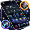 HD Dark Blue Launcher Theme-icoon