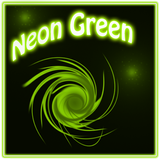 Neon Green Style Go Launcher icon