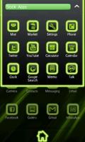 Neon Green Style Go Launcher screenshot 2