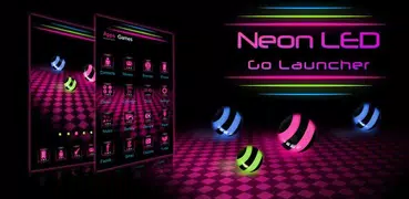 Neon LED Launcher Theme