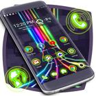 Neon Rainbow Launcher Theme icône