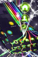 Neon Rainbow Launcher Theme capture d'écran 1