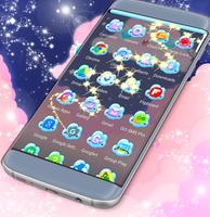 Cute Launcher Theme Affiche