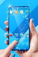 Glossy Blue Launcher Theme bài đăng