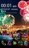 New Year GO Launcher Theme Affiche