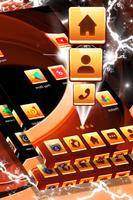 Amber Metallic Launcher Theme screenshot 1