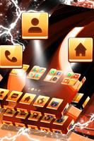 Amber Metallic Launcher Theme screenshot 2
