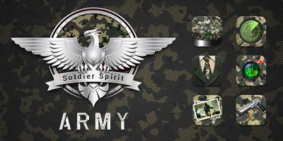 Army GO Launcher Theme capture d'écran 3