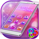 Zacht roze thema voor Launcher-APK