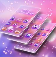 Soft Pink Theme for Launcher Plakat