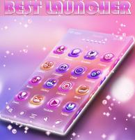 Soft Pink Theme for Launcher स्क्रीनशॉट 1