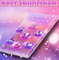 Soft Pink Theme for Launcher स्क्रीनशॉट 2