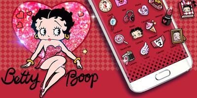 Betty Boop GO Launcher Theme capture d'écran 3