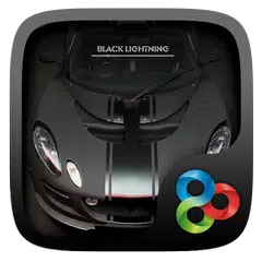 Скачать Black Lightning GO Launcher APK