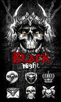 Black Night GO Launcher Theme الملصق