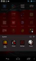 Blood Mask GO Launcher Theme capture d'écran 2