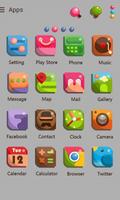 Bravo GO Launcher Theme اسکرین شاٹ 1