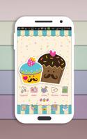 Cute Cupcakes Theme Free скриншот 1