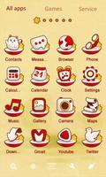 Color Kawaii Launcher Theme capture d'écran 3