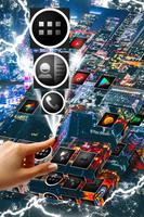 Tema de Cyber ​​Punk Launcher Poster