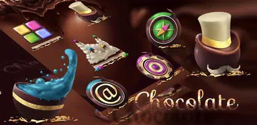 Chocolate Sweets Launcher Theme