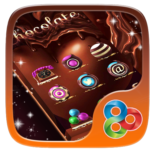 Chocolate Sweets Launcher Theme