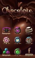 Chocolate Sweets Launcher Theme تصوير الشاشة 2